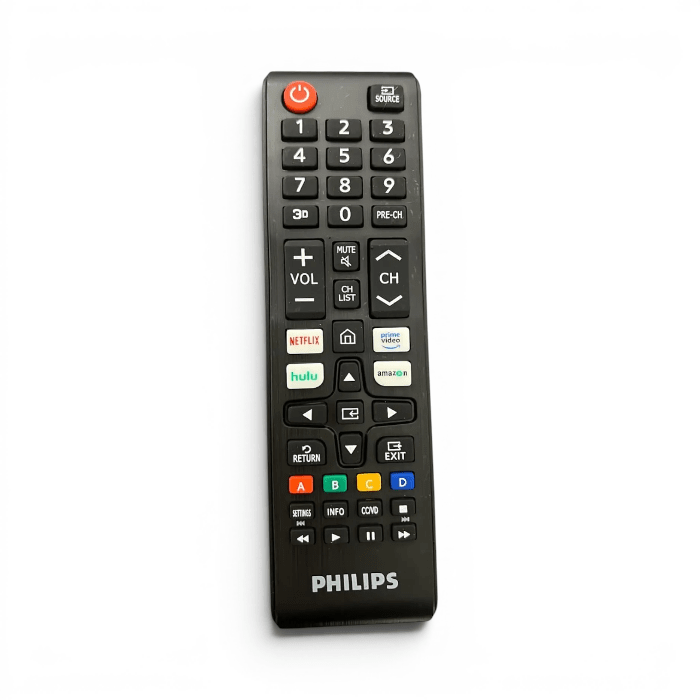 Control Remoto Universal Philips ARP1001 para Smart TV LED LCD DVD Negro1