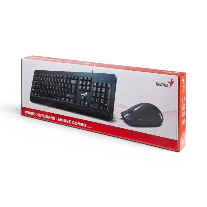 Kit Teclado y Mouse Alámbrico Genius KM-160 USB1