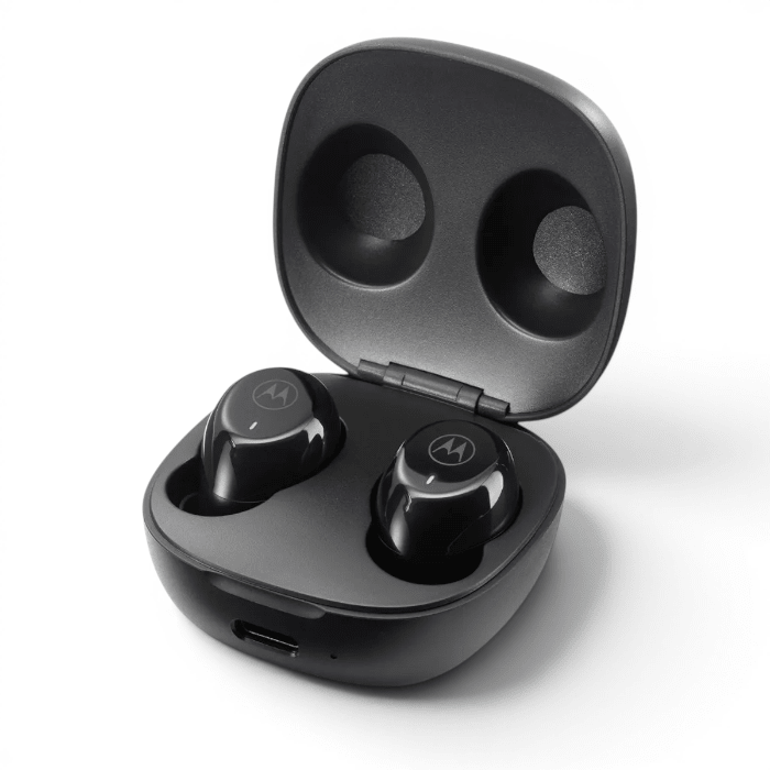 Audífonos Motorola Moto Buds 105 True Wireless Bluetooth 5.2 IPX5 Negro1