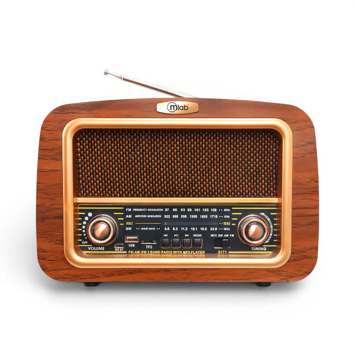 Radio Portátil Retro Mlab S171 Nostalgic 94701