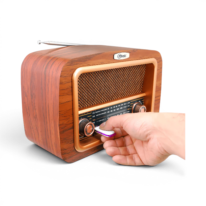 Radio Portátil Retro Mlab S171 Nostalgic 94702