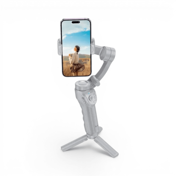 Estabilizador Gimbal Hoco K24 3 Ejes Bluetooth Anti-Vibración para Smartphone1