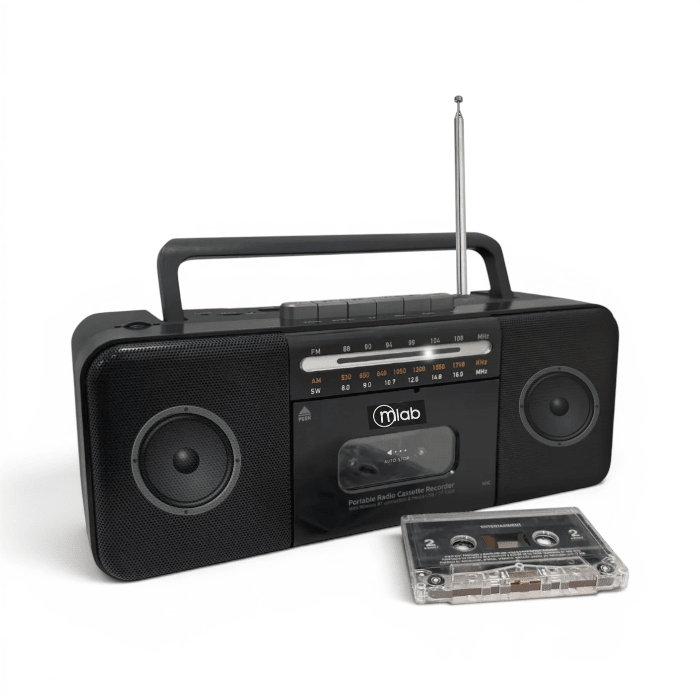 Radio Retro Cassette Mlab CF-28 Old Time 1980s2