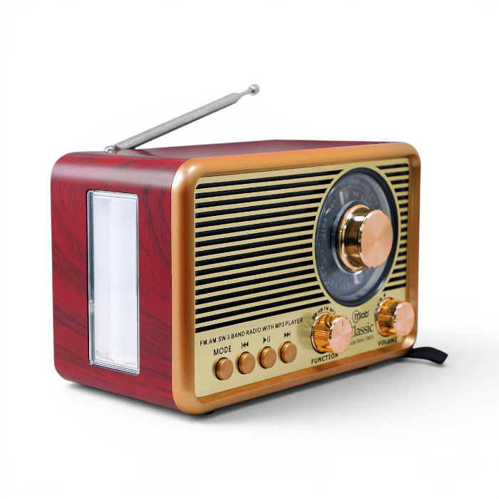 Radio Portátil Retro Mlab Classic 1940s 094692
