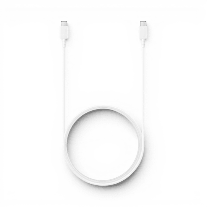 Cable Samsung EP-DX310J USB-C a USB-C 60W 25W Super Fast Charging 3A 480Mbps 1.8 Mt Blanco2