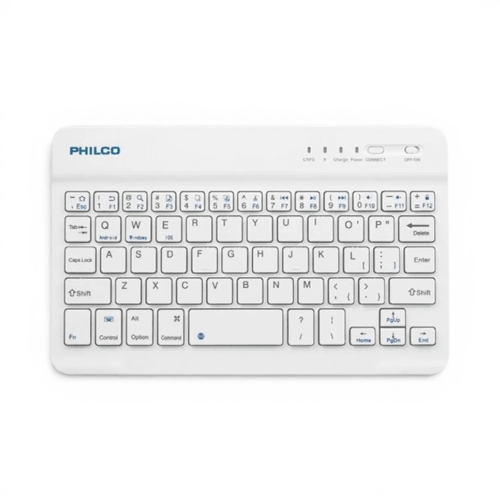 Mini Teclado Inalámbrico Philco BK-701 Bluetooth 3.02