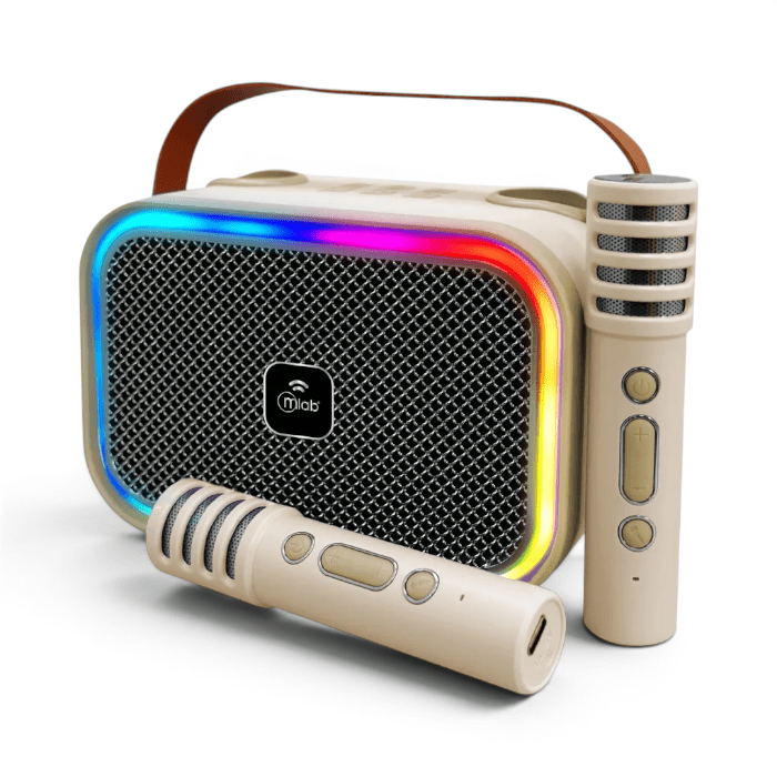 Parlante Karaoke Infantil Mlab My Lil Dual Voice 09587 Bluetooth 5.32