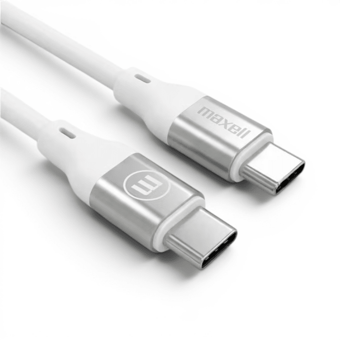 Cable Maxell Flexi Jelleez Magnetic USB-C a USB-C 60W PD Ultra-Fast Charge 1.2 Metros2