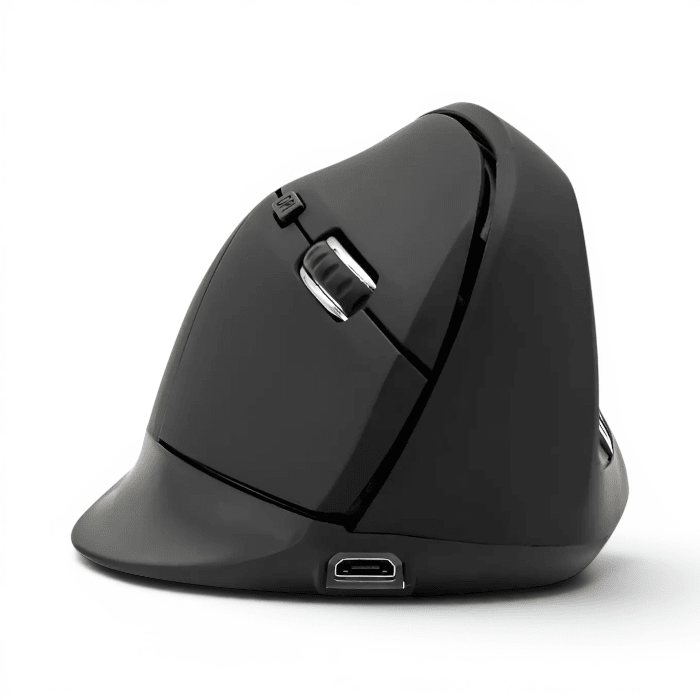 Mouse Philco Pro SPK7346 Vertical Ergonómico Inalámbrico 2.4GHz 6 Botones 1600 DPI Negro2