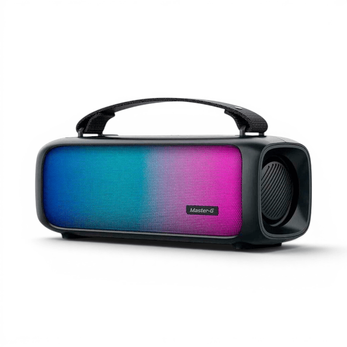Parlante Portátil Master G MGGBOOM Bluetooth 5.12