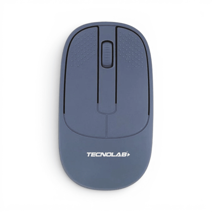 Mouse Tecnolab Inalámbrico Óptico 2.4GHz 1200 DPI Blue 0