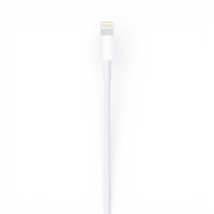 Cable Apple USB-A a Lightning 1 Metro Blanco iPhone iPad AirPods2