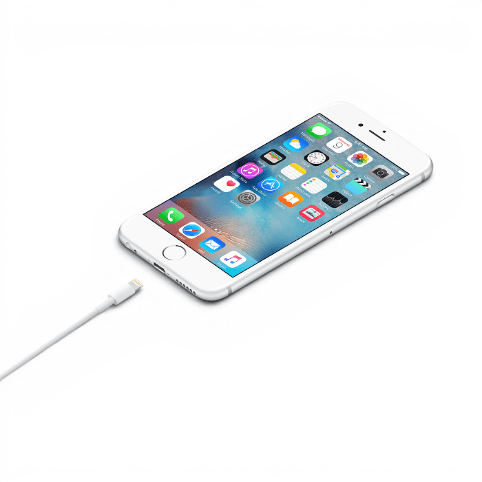 Cable Apple USB-A a Lightning 1 Metro Blanco iPhone iPad AirPods4