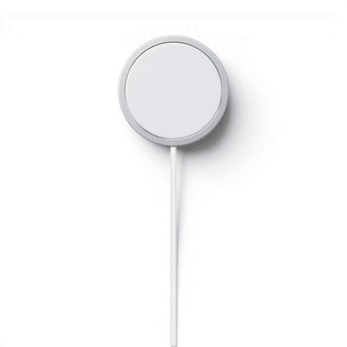 Cargador Apple MagSafe MGD74AM/A Inalámbrico 25W USB-C Qi Qi2 iPhone 8 al 17 AirPods 1 Metro Blanco1