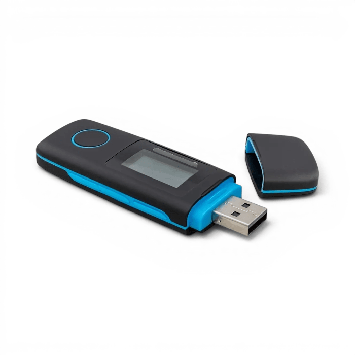 Reproductor MP3 Monster 16GB Radio FM Grabador de Voz Modelo 087BL Azul4