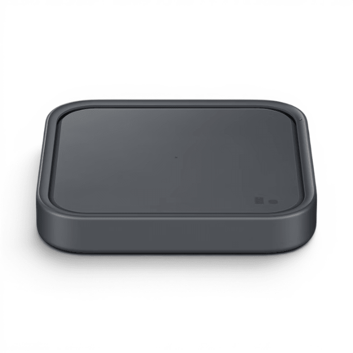 Cargador Inalámbrico Samsung EP-P2400 Super Fast Wireless Charger 15W Qi con Ventilador LED Gris1