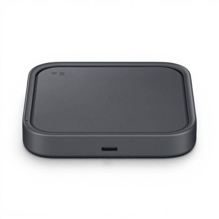 Cargador Inalámbrico Samsung EP-P2400 Super Fast Wireless Charger 15W Qi con Ventilador LED Gris3