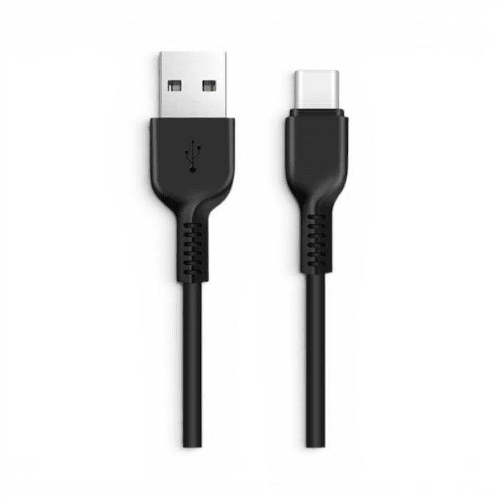 Cable Hoco X20 Flash Charging USB-A a USB-C 3A QC3.0 Transferencia Datos 3 Metros Negro1
