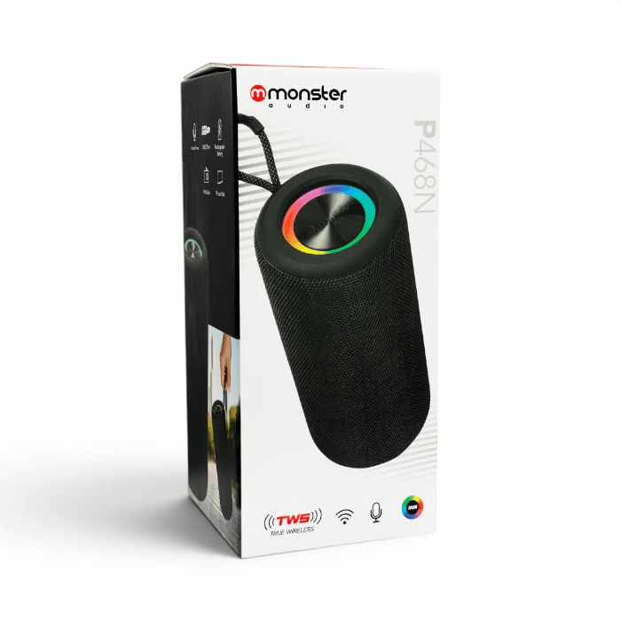 Parlante Portátil Monster Audio P468N Bluetooth4