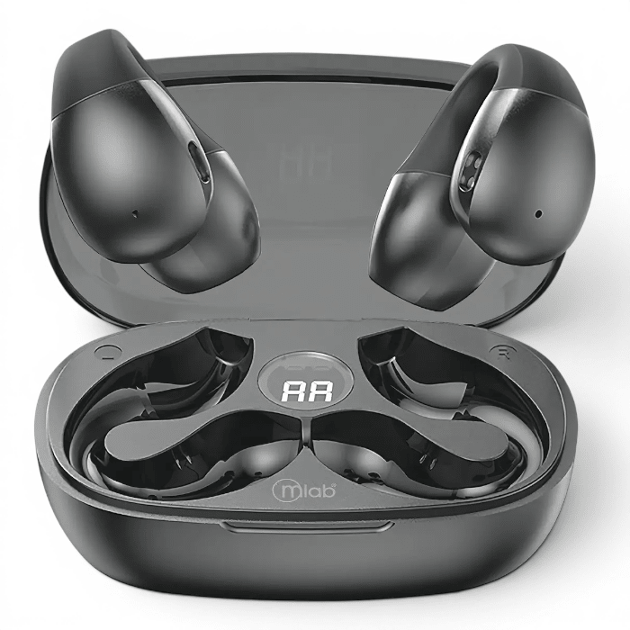 Audífonos Mlab OWS 09360 Open Ear Piercing Bluetooth 5.0 IP554