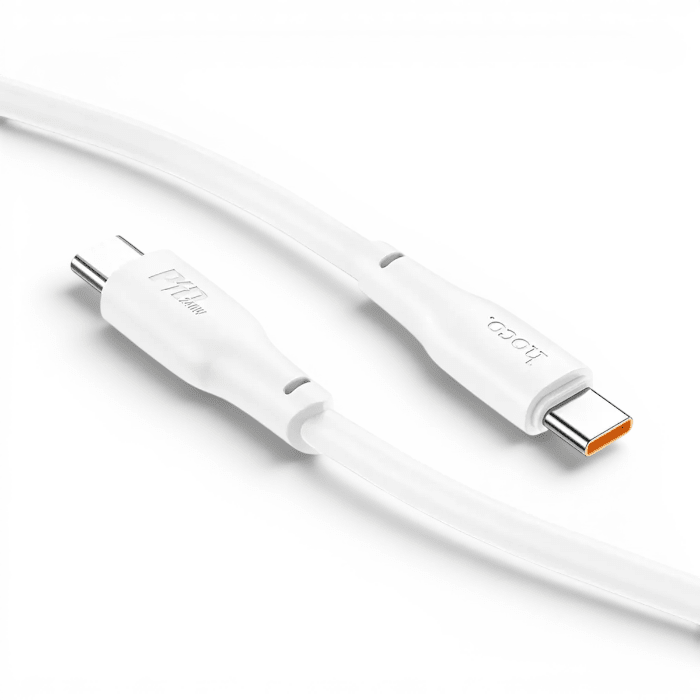 Cable Hoco X102 Advantage USB-C a USB-C 240W PD3.1 EPR Chip E-Marker Nylon Trenzado 1 Metro Negro4