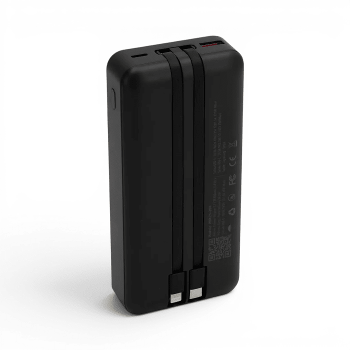 Power Bank Philco Universal PBK25-20K 20000mAh USB-C x2 USB-A PD 22.5W Pantalla Digital Negro4