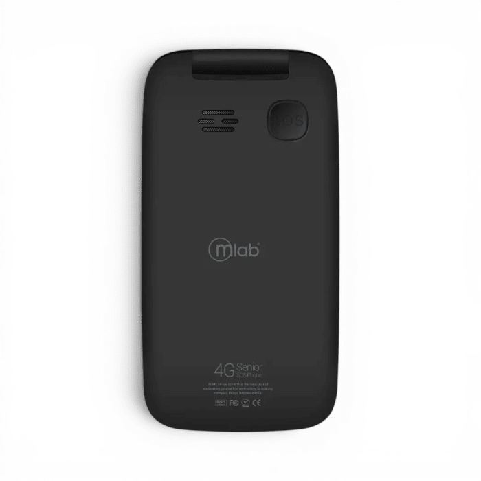 Teléfono Senior Mlab 9204 Shell 4G LTE SOS con Tapa Pantalla 2.8
