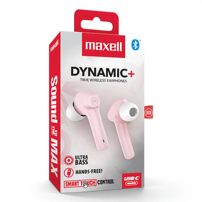 Audífonos Maxell Dynamic+ True Wireless Bluetooth 5.34