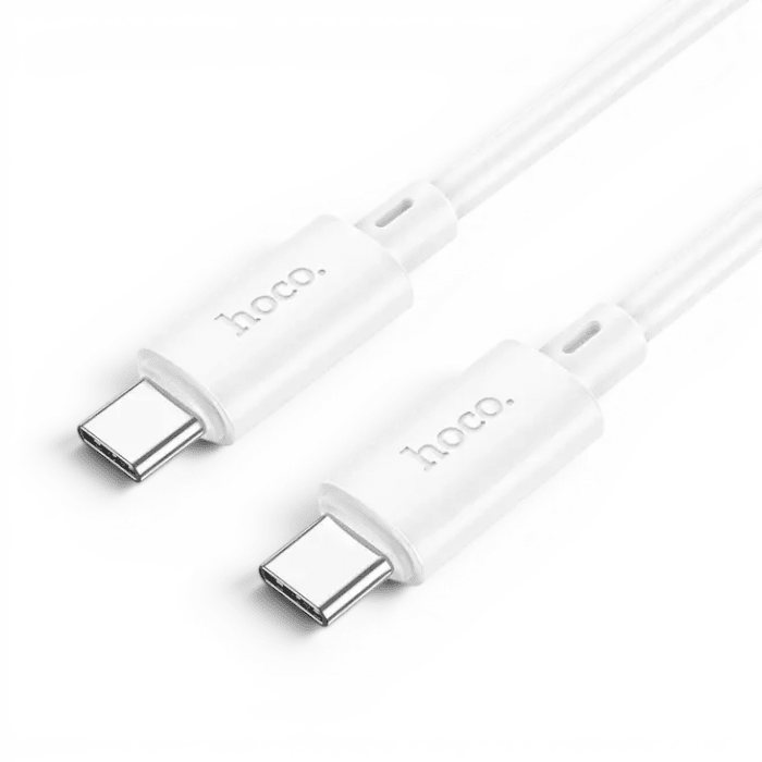Cable Hoco X88 Gratified USB-C a USB-C 60W PD 3A Carga y Datos PVC Flexible 2 Metros3