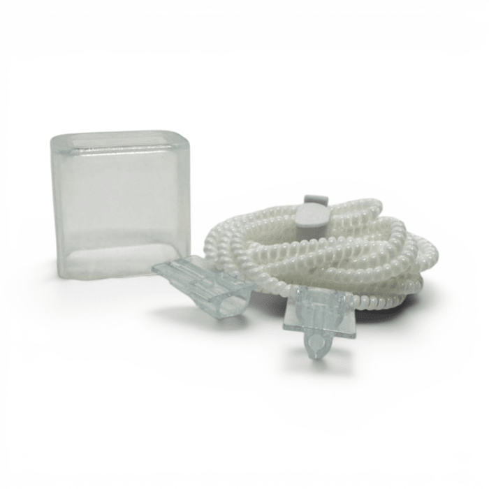 Set Protector Decorativo para Cargador con Carcasa y Protector de Cable Espiral1