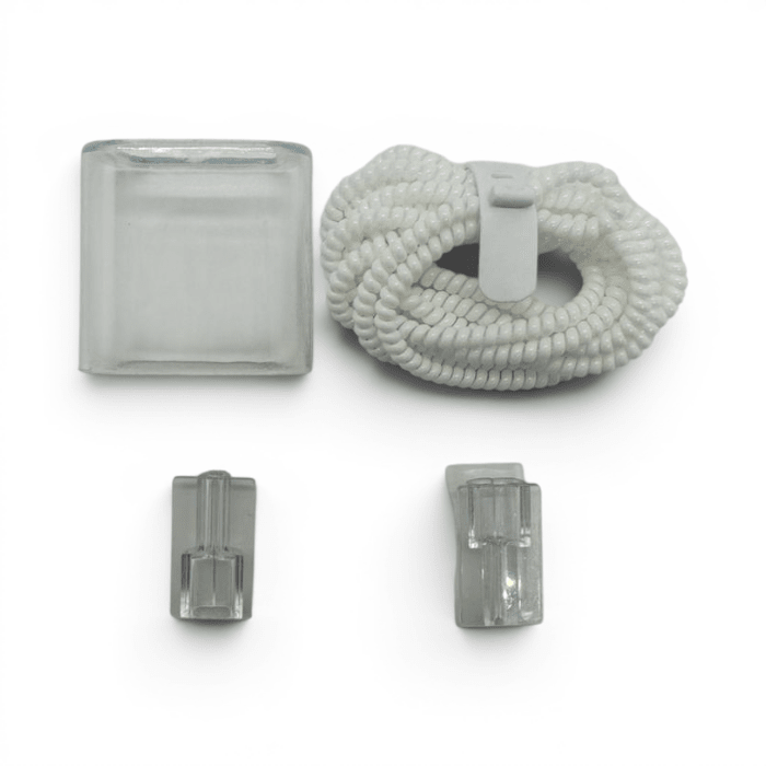 Set Protector Decorativo para Cargador con Carcasa y Protector de Cable Espiral3