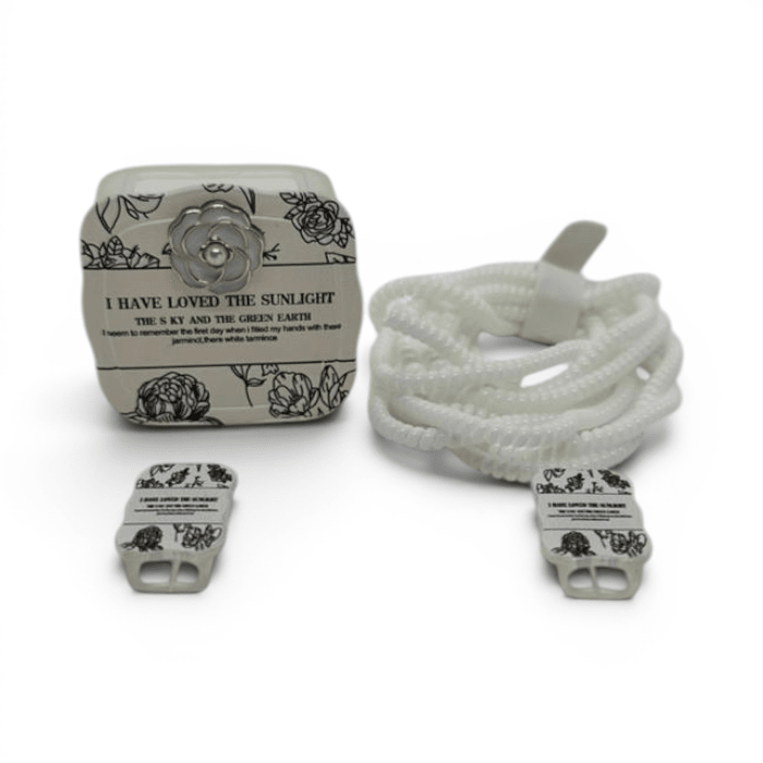 Set Protector Decorativo para Cargador con Carcasa y Protector de Cable Espiral10