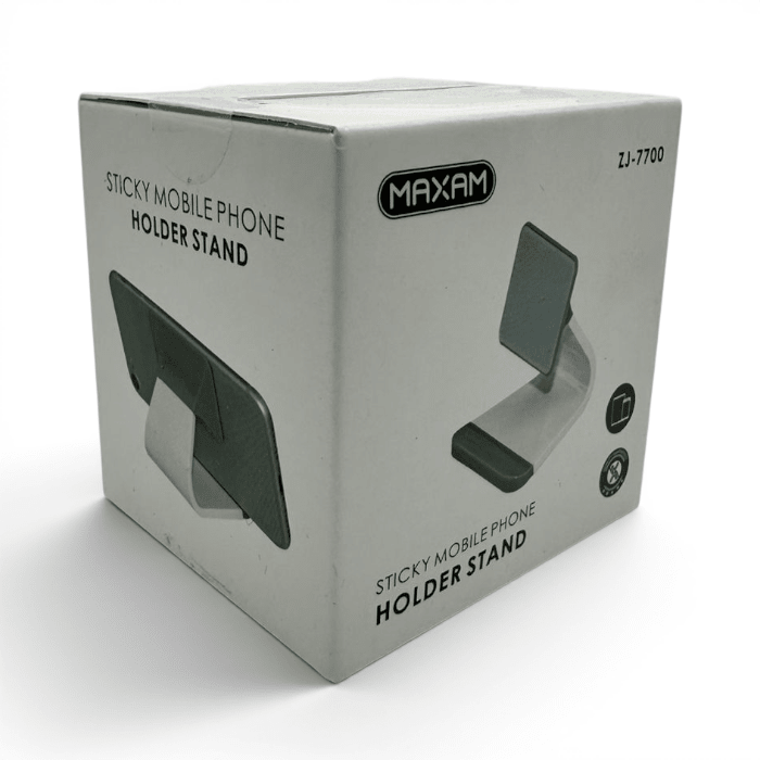 Soporte Adhesivo Maxam ZJ-7700 Sticky Mobile Phone Holder Stand3
