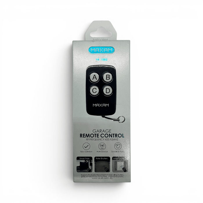 Control Remoto Duplicador Maxam YK-1002 para Portón de Garage 433.92MHz2