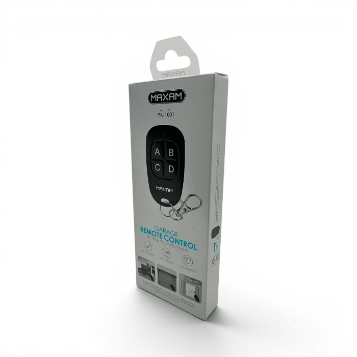 Control Remoto Duplicador Maxam YK-1001 para Portón de Garage 433.92MHz2