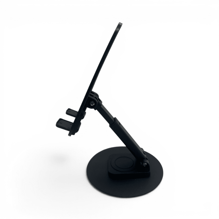 Soporte de Escritorio Multifuncional Metálico Plegable para Smartphone y Tablet1