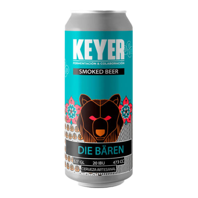 SMOKED BEER DIE BAREN  LATA 473 CC