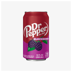 DR PEPPER BLACKBERRY LATA 350CC