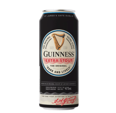 GUINNESS EXTRA STOUT 470CC