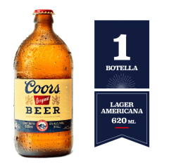 COORS ORIGINAL BOTELLA 620CC