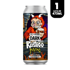 RUSTICO INFERNO DARK WEE HEAVY ALE 9 473CC