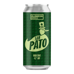 ALAMEDA BEER CO SAN PATO IRISH STOUT 4,2 470CC