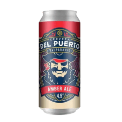 DEL PUERTO AMBER ALE LATA 473CC