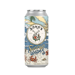 SOKOS SUNNY WAVES BLONDE ALE 5 473CC