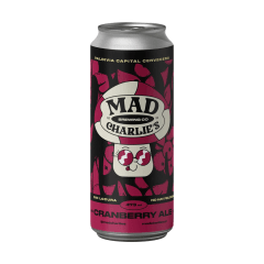 MAD CHARLIES CRANBERRY ALE 4.8% 473CC