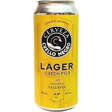 CUELLO NEGRO LAGER CZECH PILS 4,9 473CC