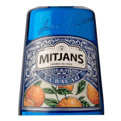 MITJANS CURACAO BLUE 20 750 ML