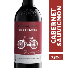 CONO SUR BICICLETA RESERVA CABERNET S. 750CC 1