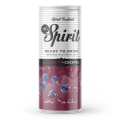 SPIRIT BLUEBERRY LATA 330CC