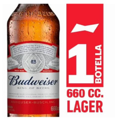 BUDWEISER BOTELLA 660CC